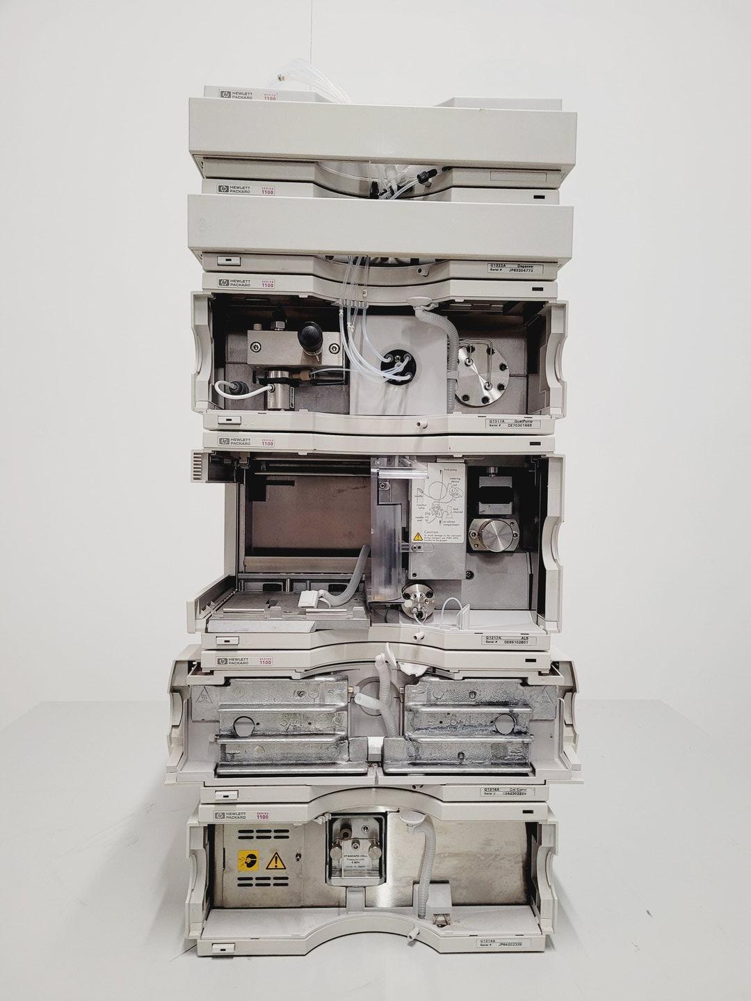 Image of Hewlett Packard 1100 Series HPLC System G1311A G1313A G1316A G1314A G1322A Lab
