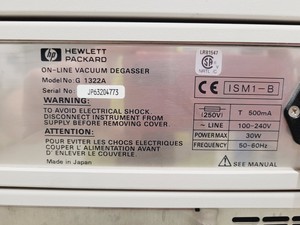 Thumbnail image of Hewlett Packard 1100 Series HPLC System G1311A G1313A G1316A G1314A G1322A Lab