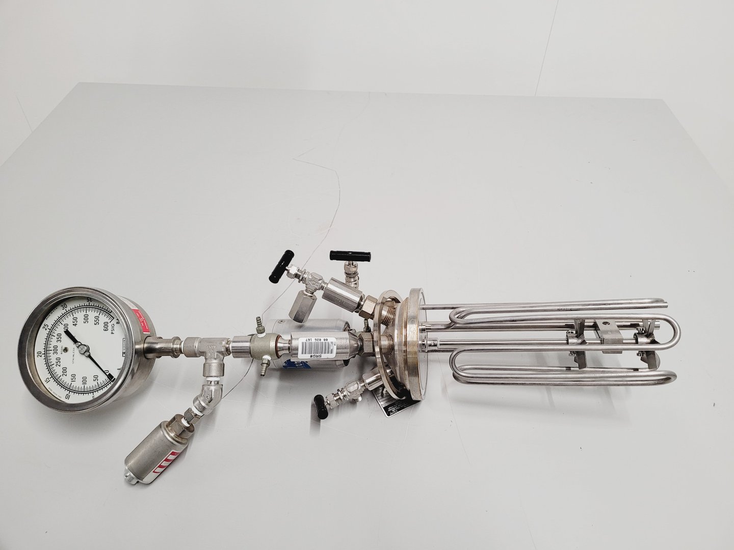 Image of Parr Pressure Reactor Parts Heating Stirring Cooling Accessories Lab Faulty