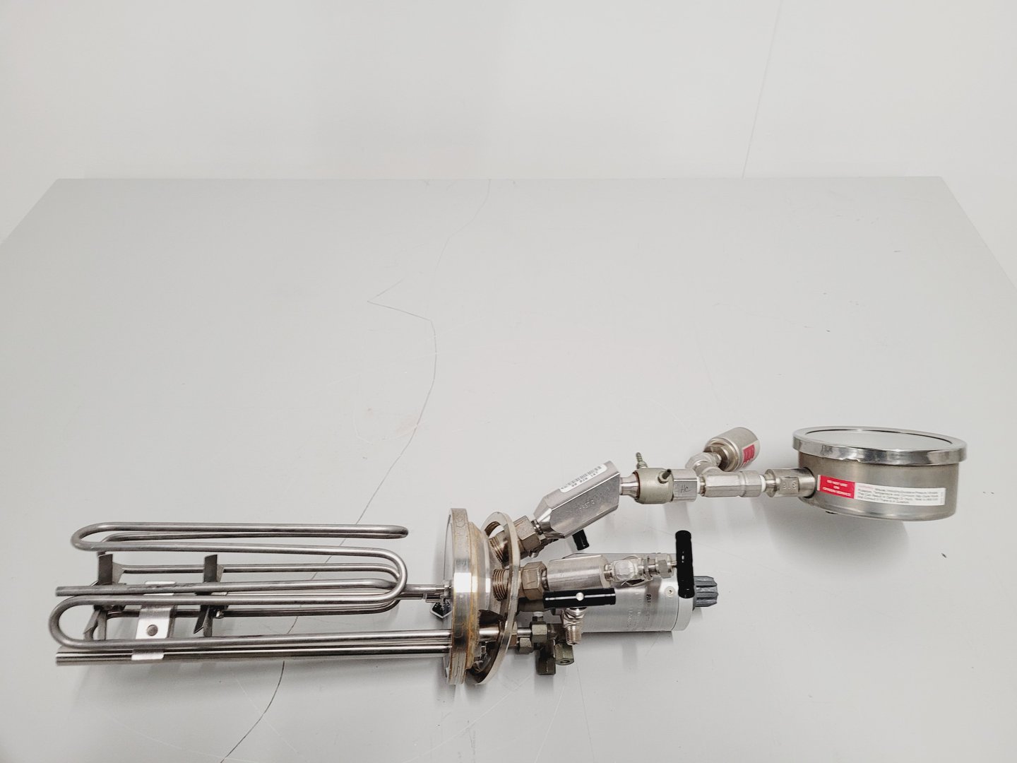 Image of Parr Pressure Reactor Parts Heating Stirring Cooling Accessories Lab Faulty