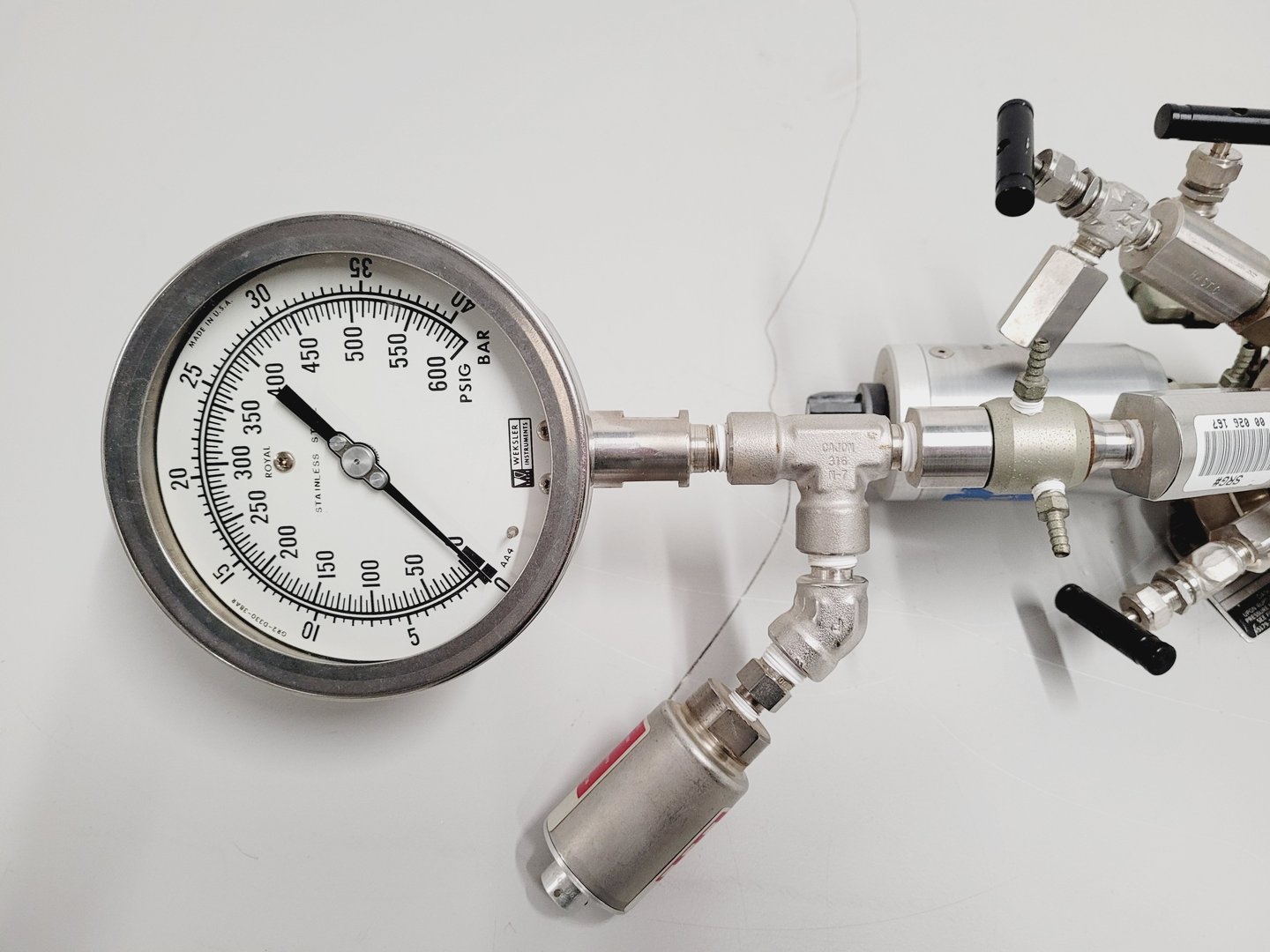 Image of Parr Pressure Reactor Parts Heating Stirring Cooling Accessories Lab Faulty