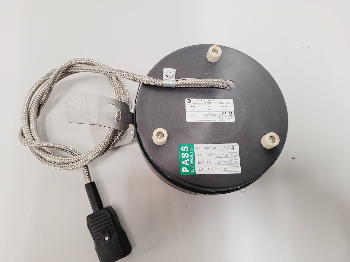 Image of Parr Pressure Reactor Parts Heating Stirring Cooling Accessories Lab Faulty