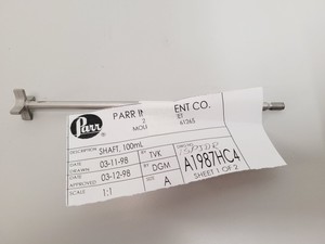 Thumbnail image of Parr Pressure Reactor Parts Heating Stirring Cooling Accessories Lab Faulty