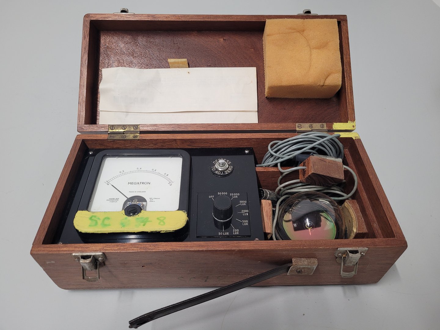 Image of Job Lot of Surveying Equipment inc Vintage Wooden Tripods Lab