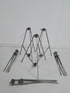 Thumbnail image of Job Lot of Surveying Equipment inc Vintage Wooden Tripods Lab