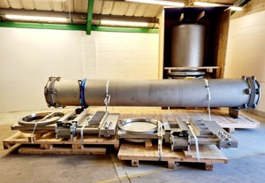 Image of Large VacGen Vacuum Tank & Beam Tube with VAT Gate Valves