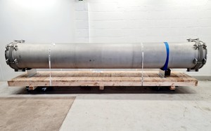 Thumbnail image of Large VacGen Vacuum Tank & Beam Tube with VAT Gate Valves