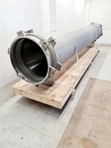 Thumbnail image of Large VacGen Vacuum Tank & Beam Tube with VAT Gate Valves