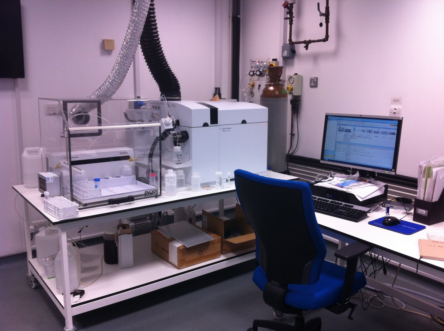 Image of Agilent 7700 ICP-MS Mass Spectrometer Lab