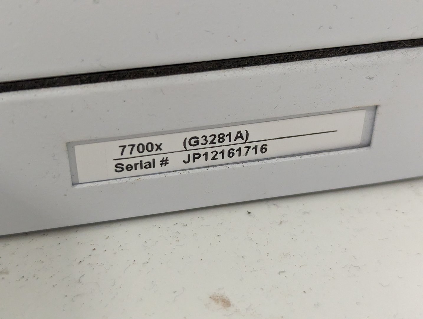 Image of Agilent 7700 ICP-MS Mass Spectrometer Lab