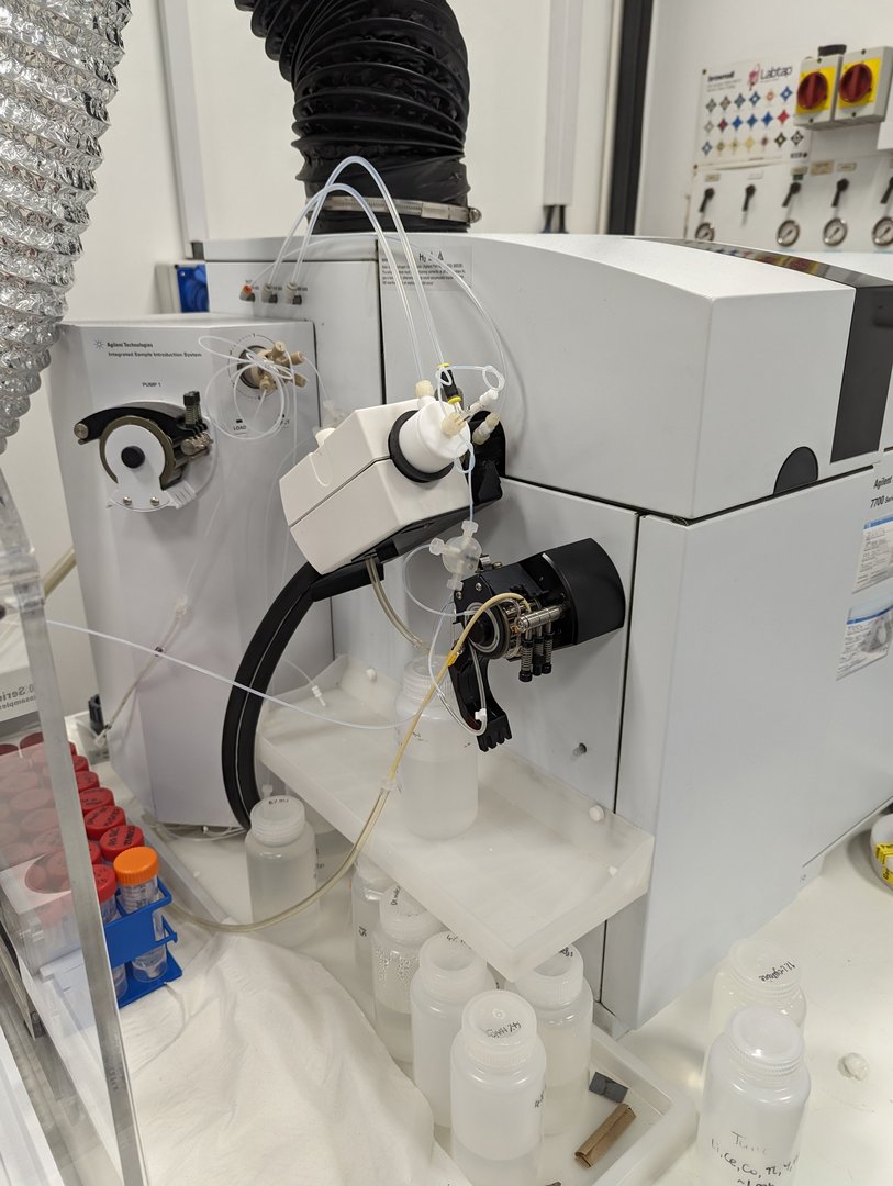 Image of Agilent 7700 ICP-MS Mass Spectrometer Lab