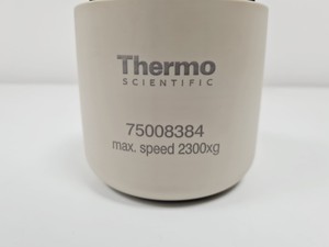 Thumbnail image of Lot of Thermo Scientific Rotor Bucket Adapters & Lids TX-750  T-25 T-75 Lab