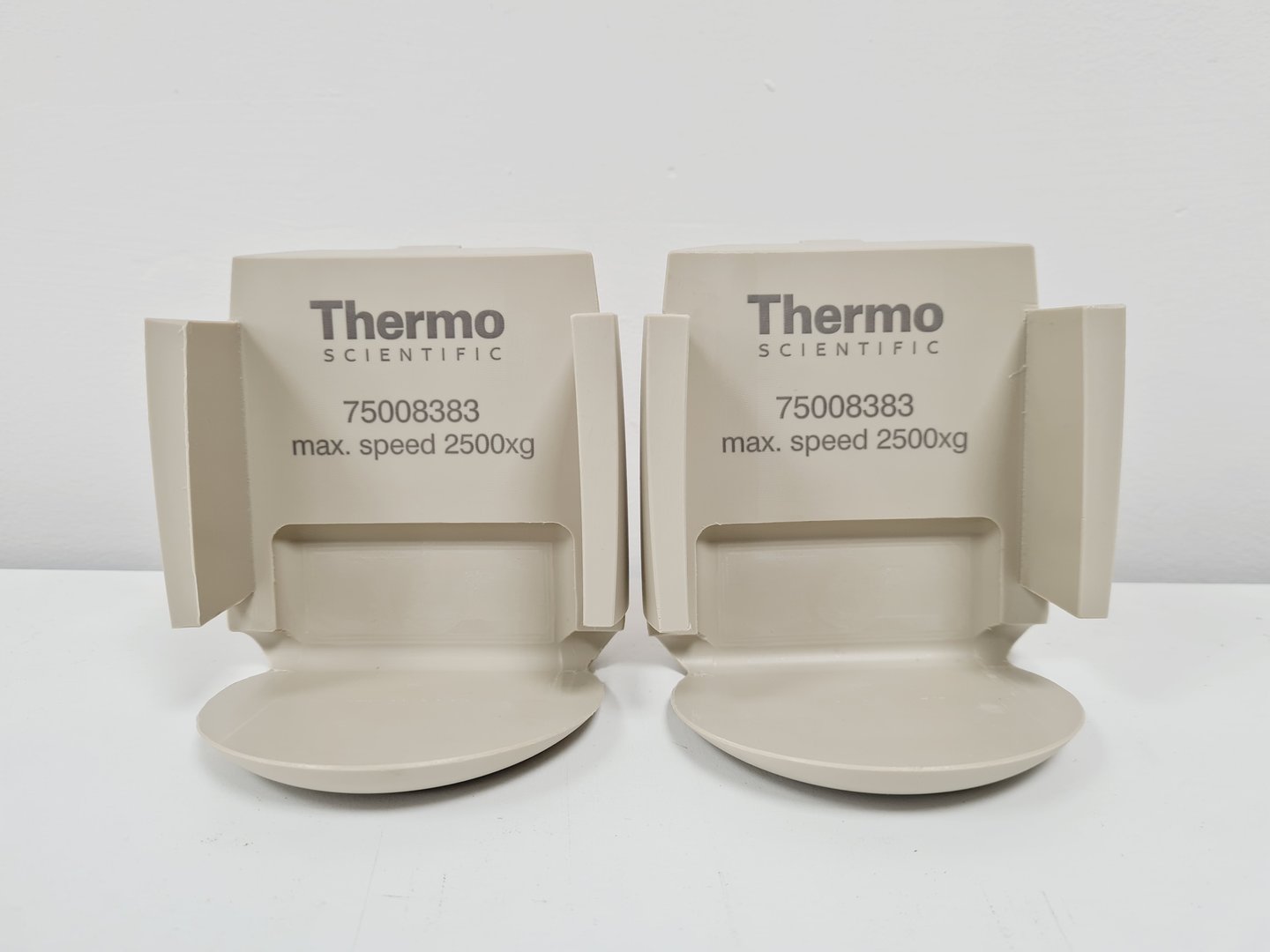 Image of Lot of Thermo Scientific Rotor Bucket Adapters & Lids TX-750  T-25 T-75 Lab