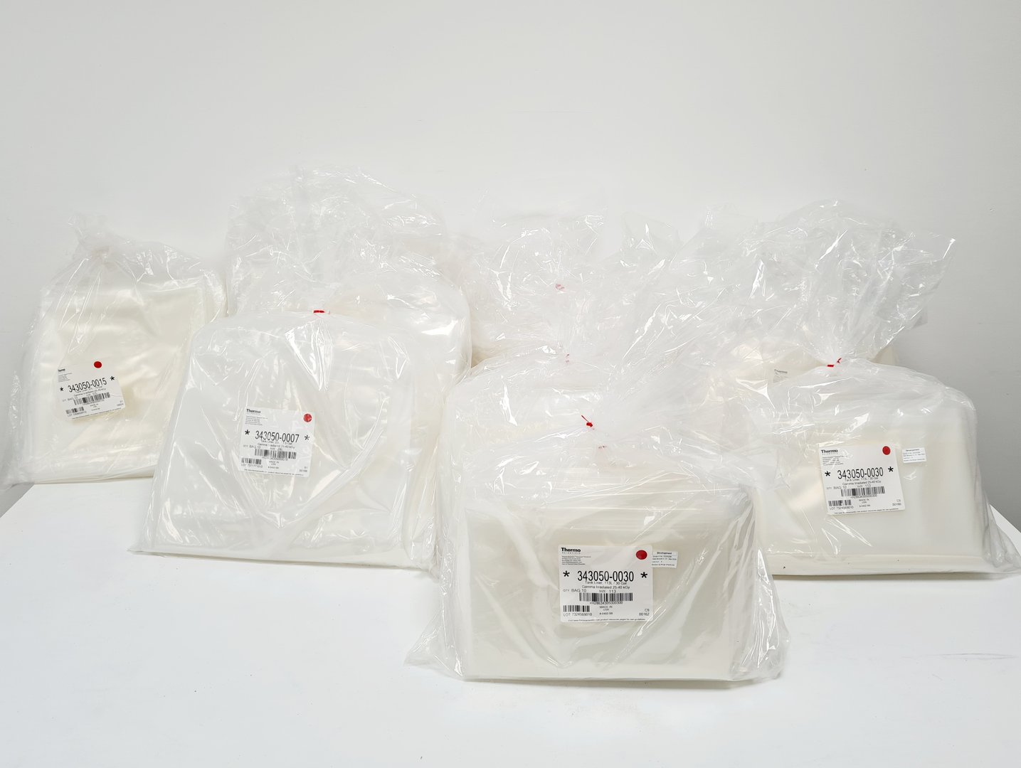 Image of 11 x Packs Various Thermo Scientific Nalgene Coex Polyethylene Film Tank Liners