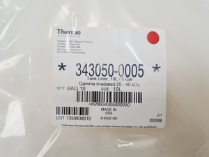 Thumbnail image of 11 x Packs Various Thermo Scientific Nalgene Coex Polyethylene Film Tank Liners