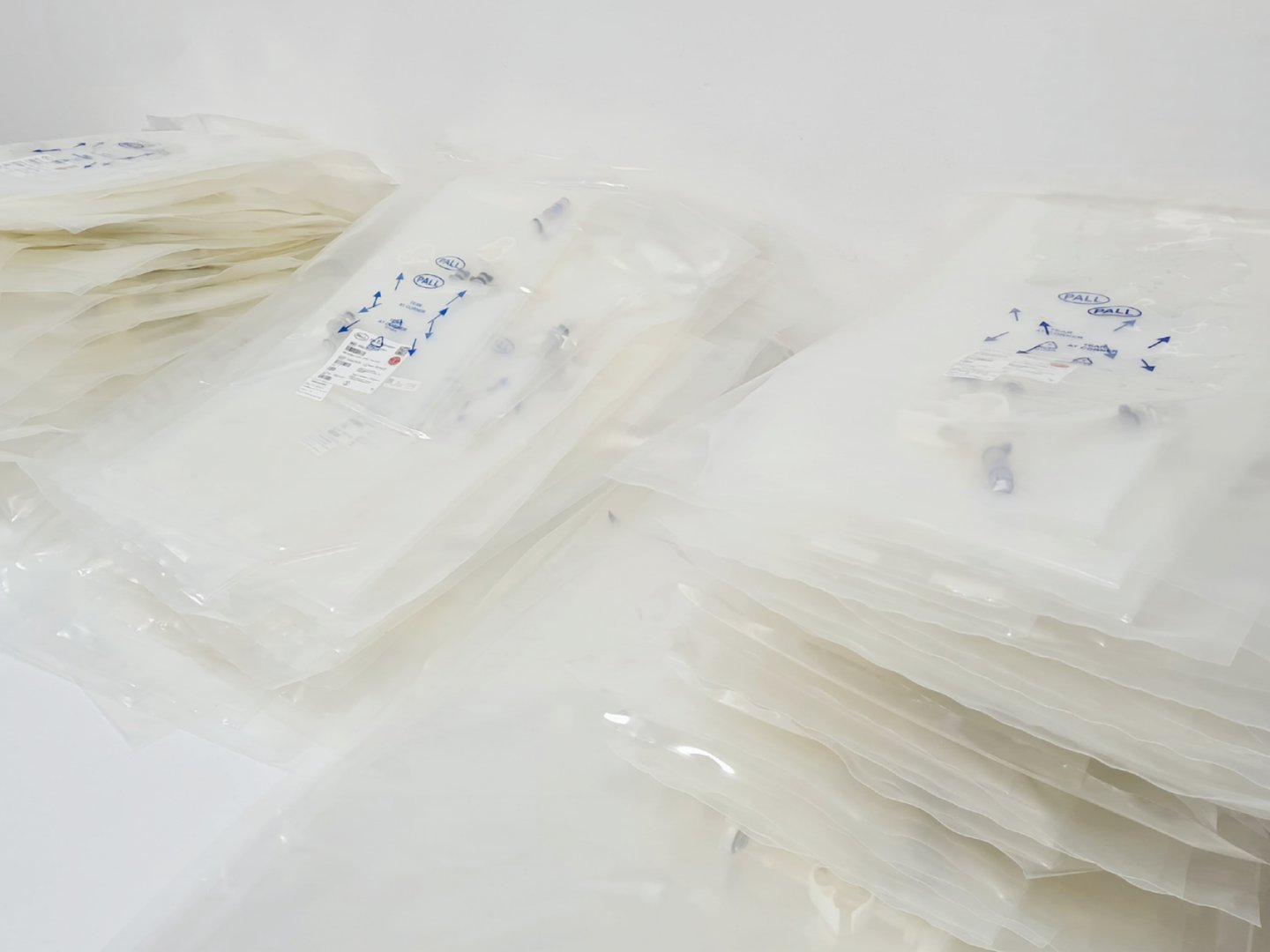 Image of 63 x Various Sized Pall Allegro 2D Biocontainer Systems Advantaflex Tubing