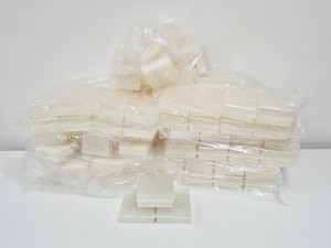 Image of 150 x Trays of Cuvettes and Cuvette Holders - 14400 Total Lab