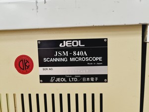 Thumbnail image of JEOL JSM 840A  SEM Scanning Electron Microscope System (No Control Panel) 