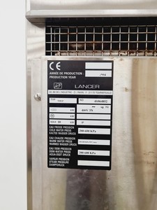 Thumbnail image of Lancer 910UP 415V Laboratory Glass Washer Lab