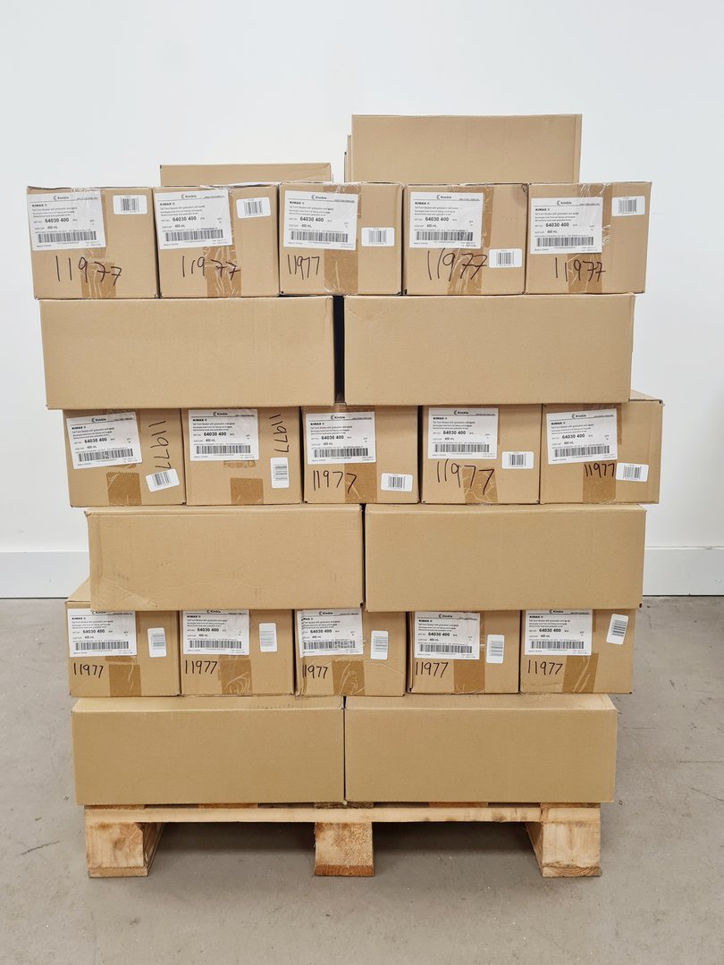 Image of Job Lot of Beakers Kimax ISO (Tall Form), 400 ml  (92 Boxes of 10) Lab