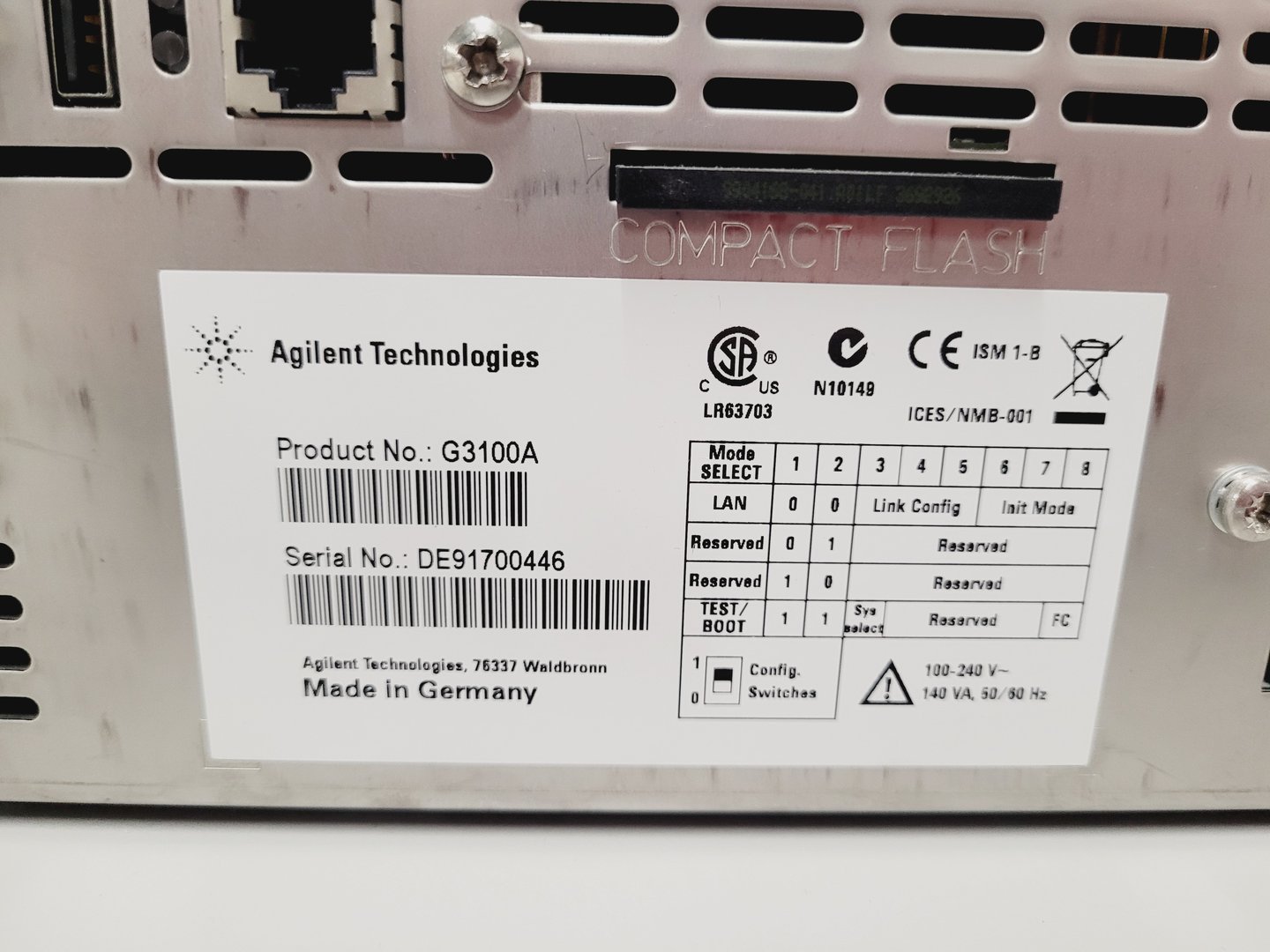 Image of Agilent Technologies G3100A Offgel Fractionator