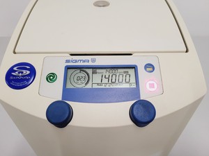 Thumbnail image of Sigma Benchtop Laboratory Centrifuge Model  1-15 with Rotor 12124 Lab