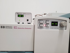 Thumbnail image of HP 6890 5973 Series G1999A GC-MS Gas Chromatograph Mass Spectrometer System