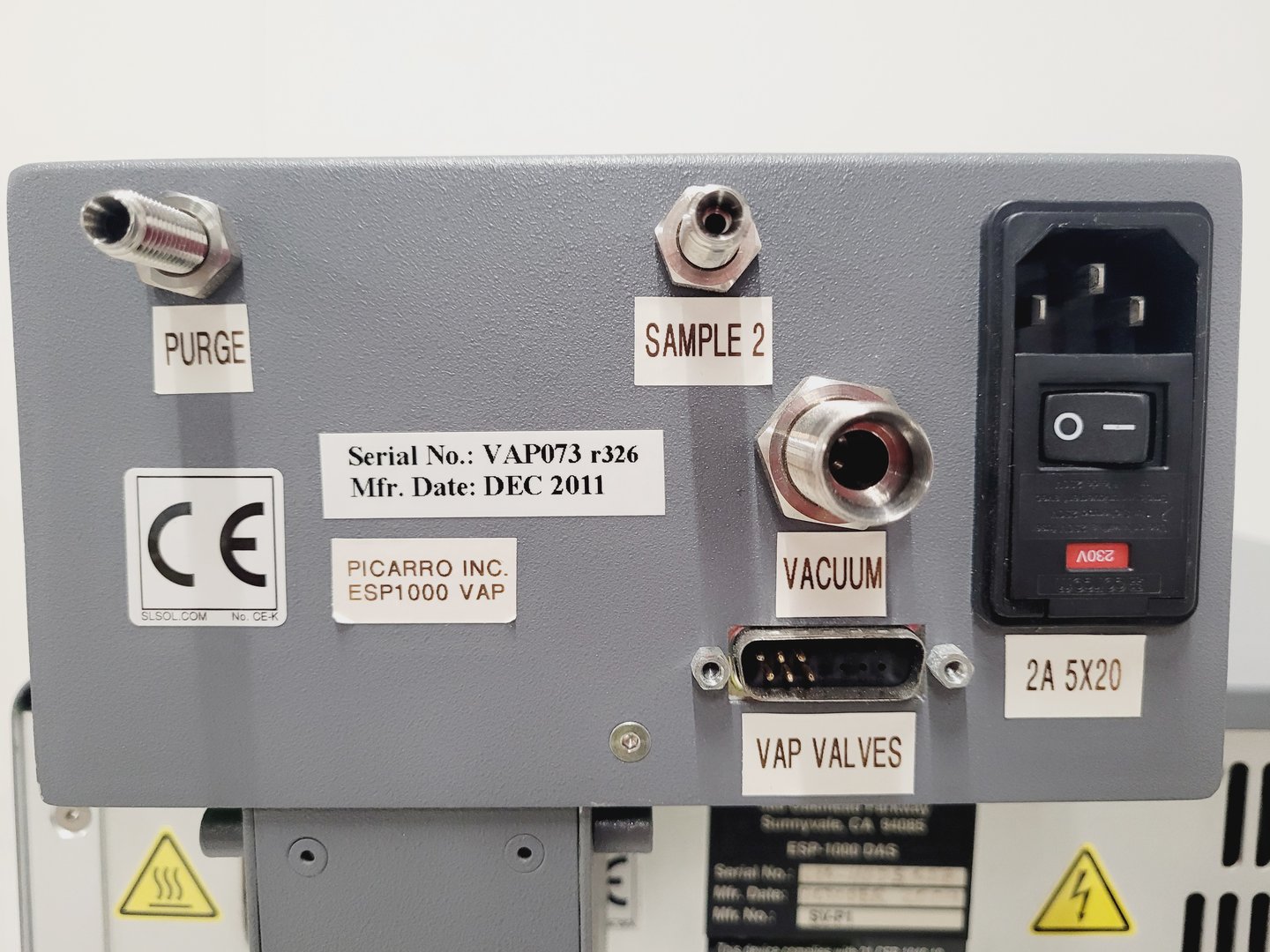 Image of Picarro Cavity Ringdown Spectrometer L1102-i Isotopic H2O System