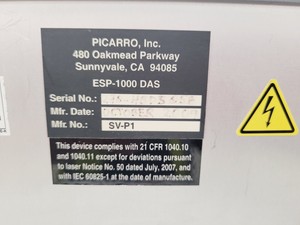 Thumbnail image of Picarro Cavity Ringdown Spectrometer L1102-i Isotopic H2O System