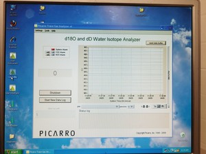 Thumbnail image of Picarro Cavity Ringdown Spectrometer L1102-i Isotopic H2O System