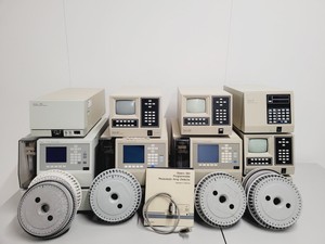 Thumbnail image of Lot of 9 Waters - Millipore HPLC Units - Autosamplers, Detectors, Controllers