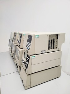 Thumbnail image of Lot of 9 Waters - Millipore HPLC Units - Autosamplers, Detectors, Controllers