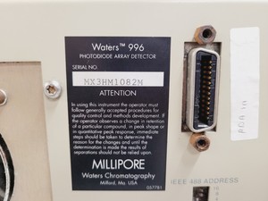 Thumbnail image of Lot of 9 Waters - Millipore HPLC Units - Autosamplers, Detectors, Controllers