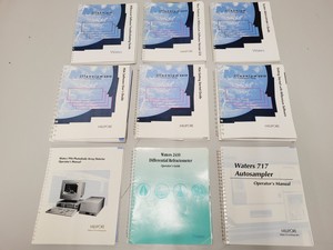 Thumbnail image of Lot of 9 Waters - Millipore HPLC Units - Autosamplers, Detectors, Controllers