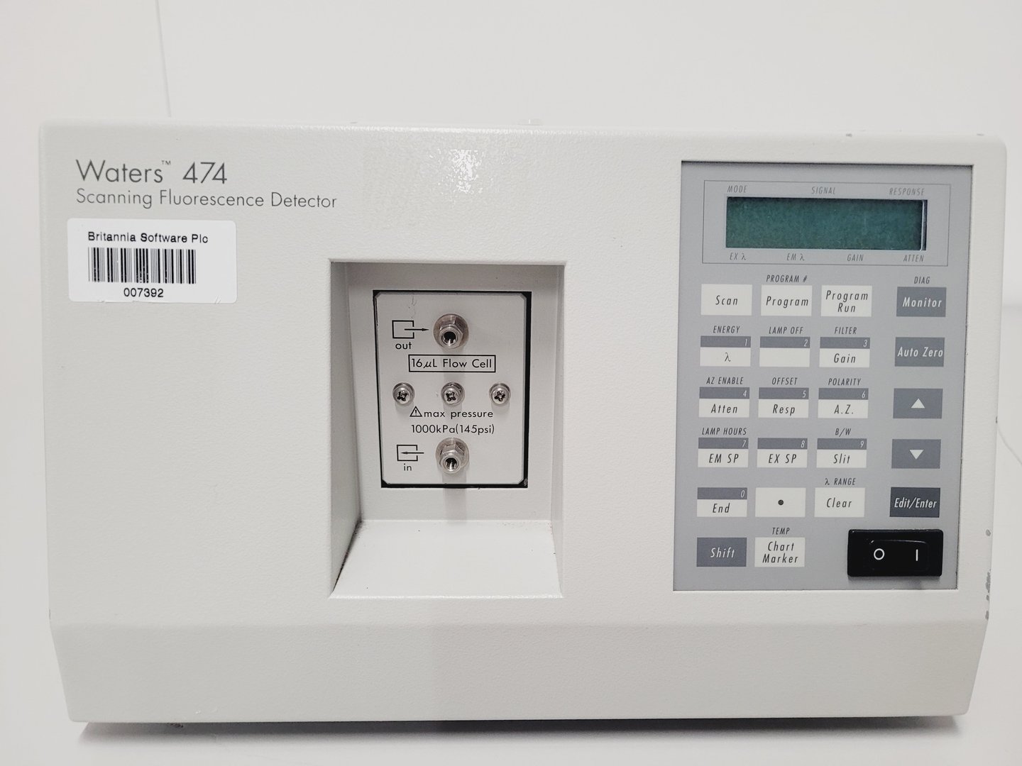 Image of Waters 474 Scanning Fluorescence Detector HPLC Lab