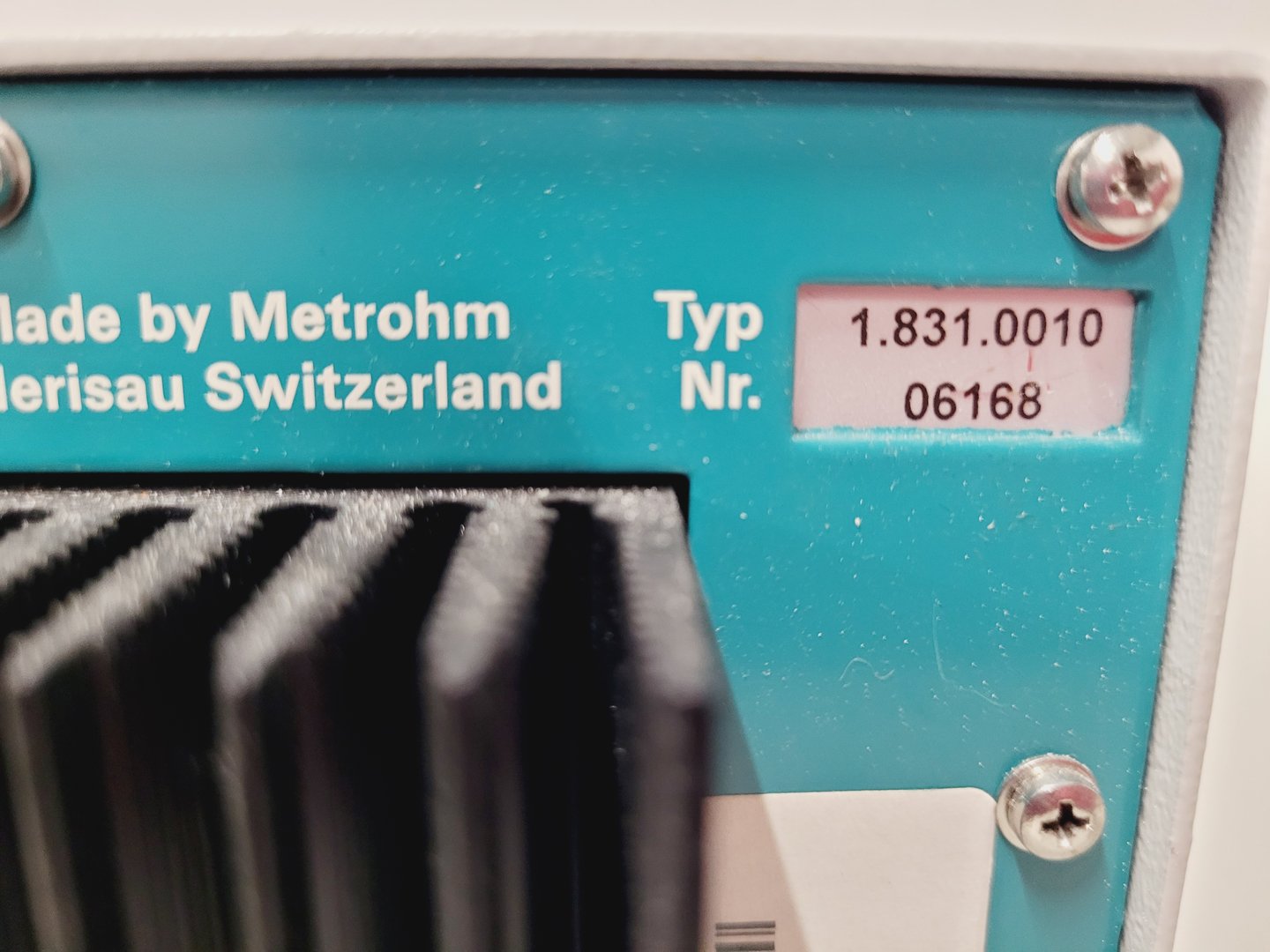 Image of Metrohm 831 KF Coulometer System with Keypad, Magnetic Stirrer and Accessories