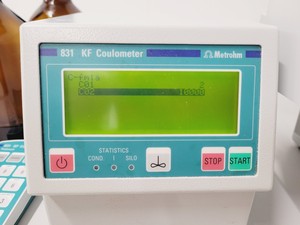 Thumbnail image of Metrohm 831 KF Coulometer System with Keypad, Magnetic Stirrer and Accessories