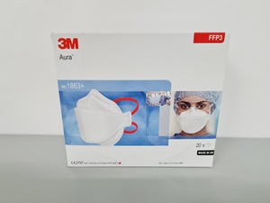 Thumbnail image of 3M Aura 1863+ FFP3 Face Mask Bundle (2400 Masks)