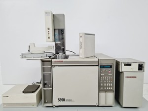Image of Hewlett Packard 5890 Series II Gas Chromatograph GC System Lab