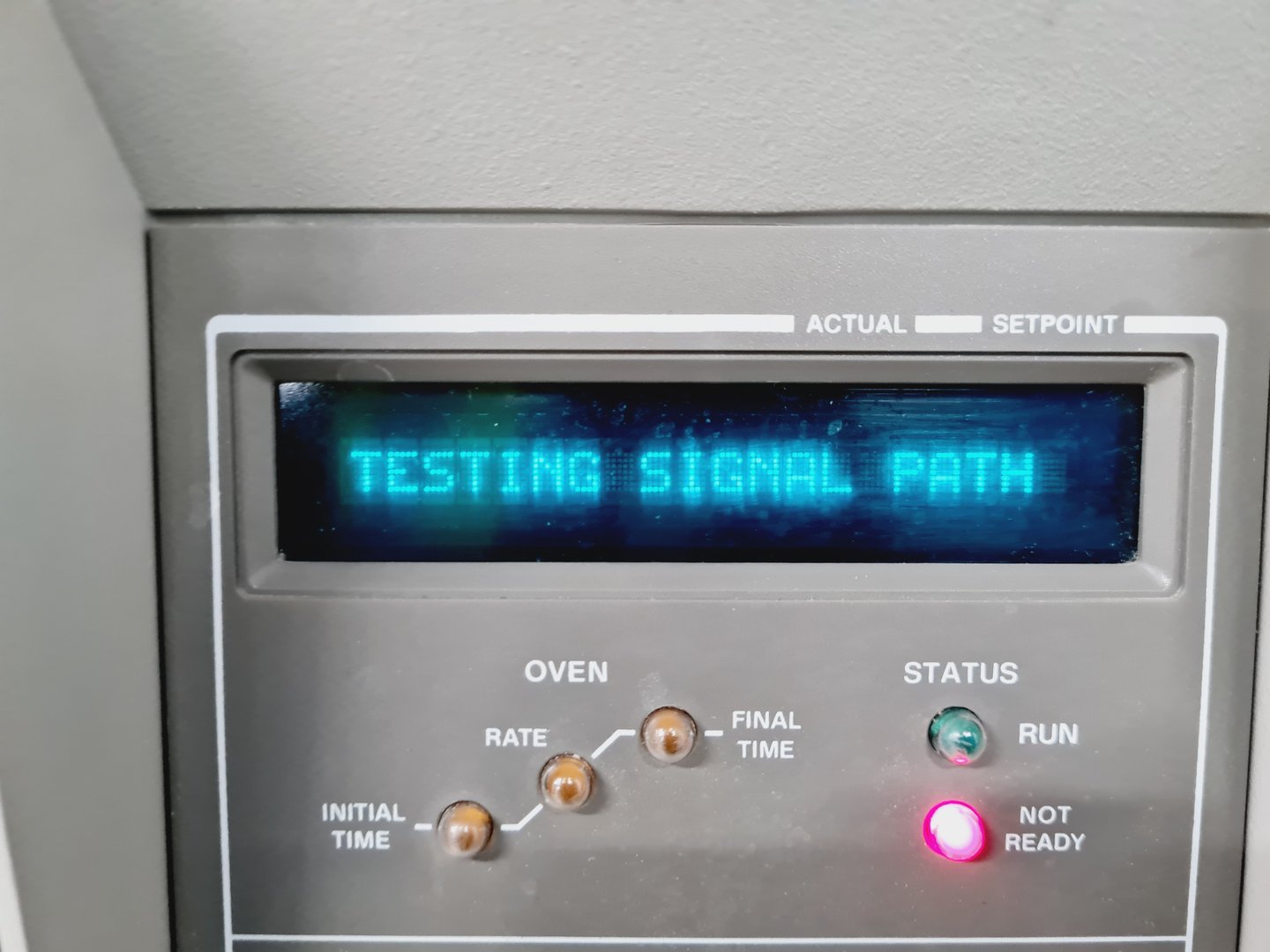 Image of Hewlett Packard 5890 Series II Gas Chromatograph GC System Lab