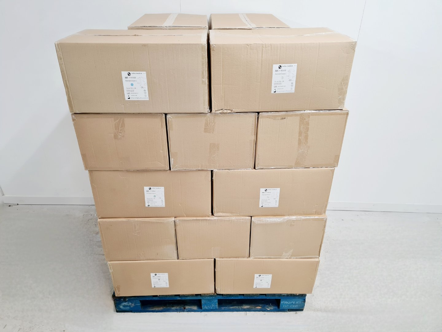 Image of Nuline Medical Standard Gown L 672 Units (24 Boxes)