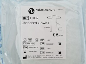 Thumbnail image of Nuline Medical Standard Gown L 672 Units (24 Boxes)