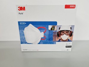 Thumbnail image of 3M Aura 9330+ FFP3 Face Mask Bundle (2160 Masks)