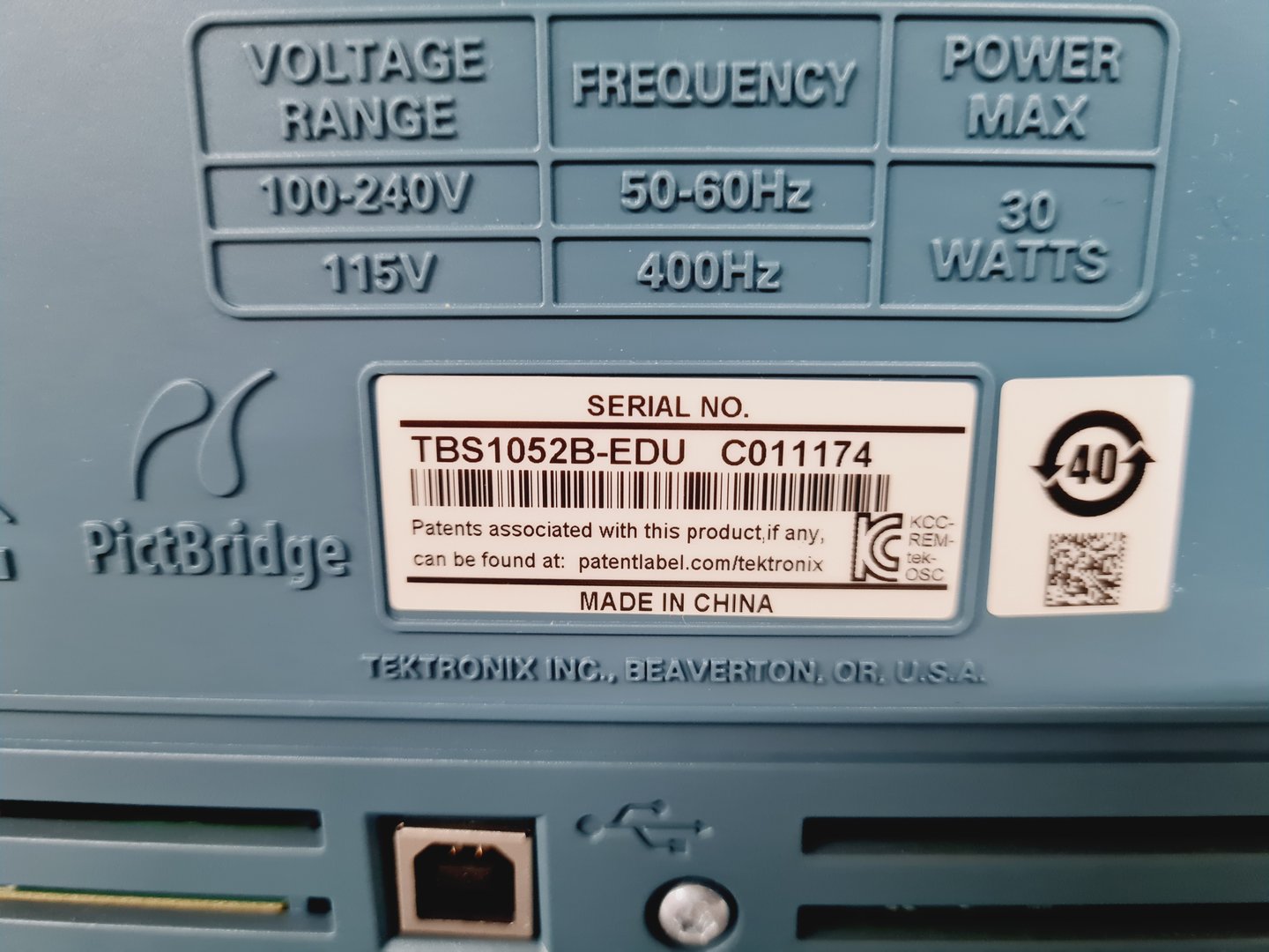 Image of  41 x Tektronix TBS 1052B-EDU Digital Oscilloscope Job-Lot Lab