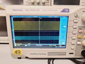 Thumbnail image of  41 x Tektronix TBS 1052B-EDU Digital Oscilloscope Job-Lot Lab