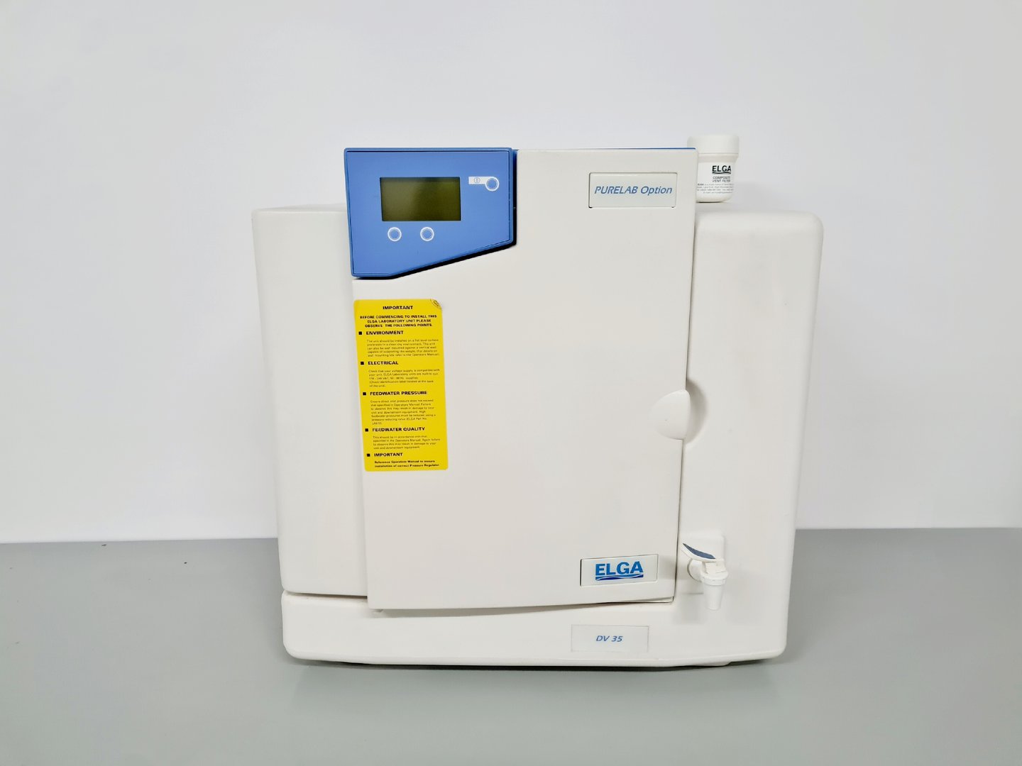 Image of ELGA Purelab LA620 DV 35 Water Purification Unit Lab