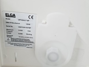 Thumbnail image of ELGA Purelab LA620 DV 35 Water Purification Unit Lab