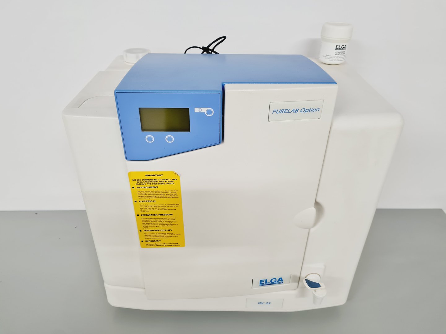 Image of ELGA Purelab LA620 DV 35 Water Purification Unit Lab