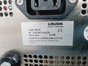 Thumbnail image of Lauda Alpha RA 8 ChillingThermostatic Water Bath Lab