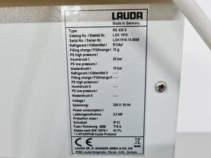 Thumbnail image of Lauda ECO RE 630 S Water Bath with  ECO Silver Circulator Lab